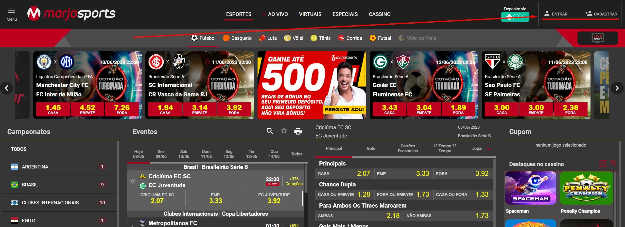 MarjoSports Casino